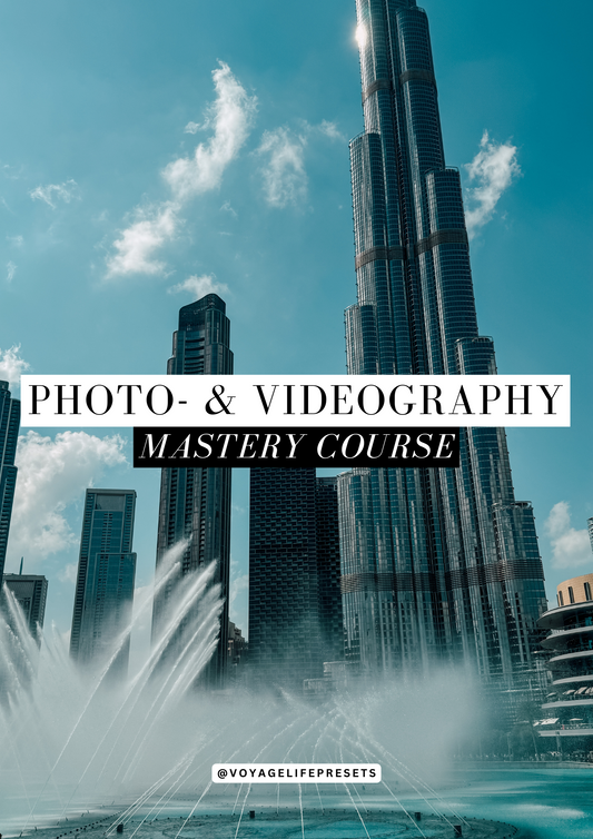 Photography and Videography Mastery Course