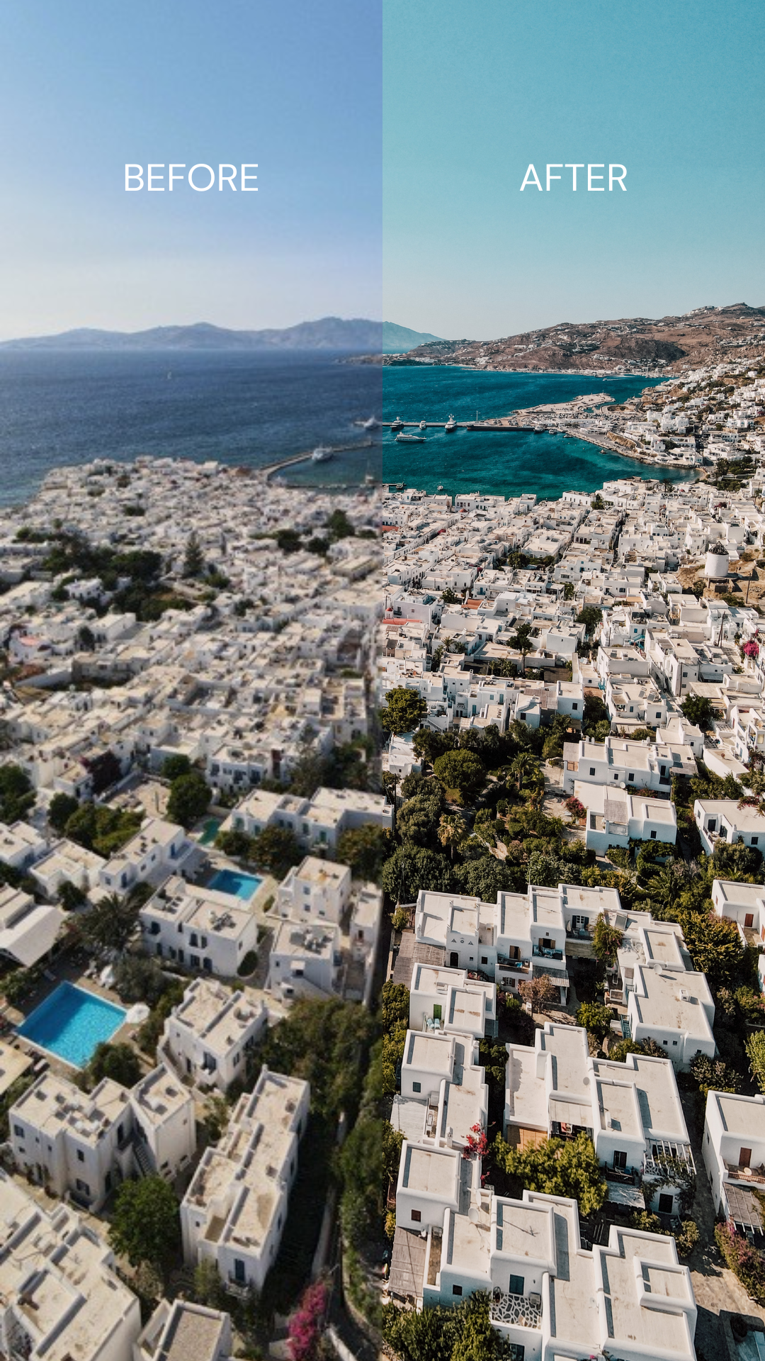 Greece Islands Lightroom Presets