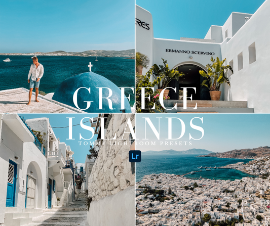 Greece Islands Lightroom Presets