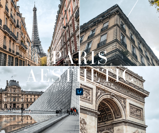 Paris Aesthetic Lightroom Presets