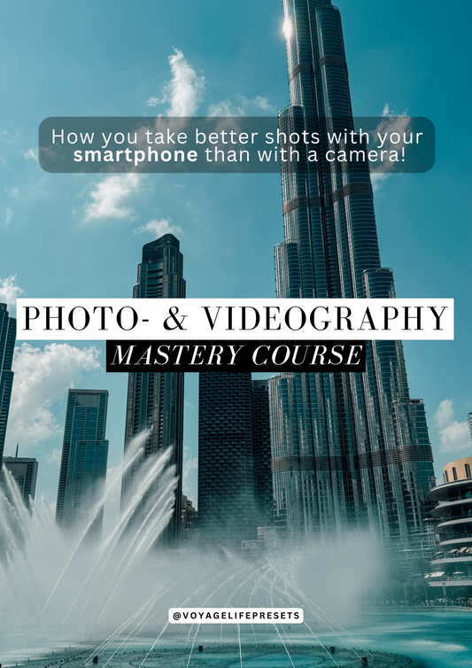 Photography and Videography Mastery Course